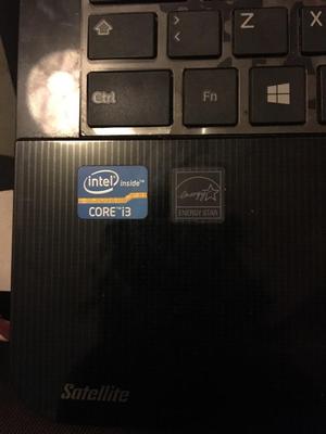 Laptop Toshiba Satellite Core I3