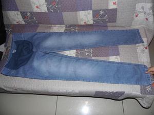 Pantalon jeans de maternidad embarazada