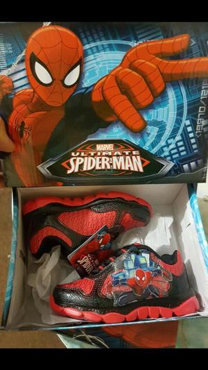 Zapatillas Spiderman en Stock Originales