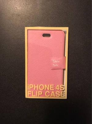 Flip Case Para Iphone 4/4s (color Rosado)
