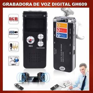 Grabador De Voz Digital Profesional Ghgb Telef Repr Mp3