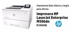 Impresora Hp Laserjet Enterprise M506dn (f2a69a)