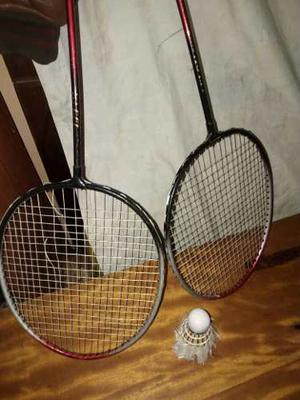 Raquetas De Badminton Mas Pluma Usadas