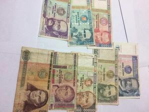 Billetes Antiguos de Perú