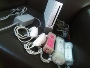 Nitendo Wii Blanco (todo Lo De Foto + Transformador + Root)