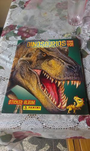 Álbum de Dinosaurios de Panini Vacío