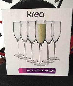 Copas De Champagne Krea Nuevas