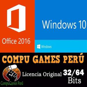 Licencia Windows 10 Pro + Office  Pro Plus Original