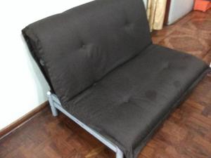 Sofa cama metalico 2 plazas