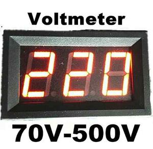 Voltimetro Digital 70 A 500v.