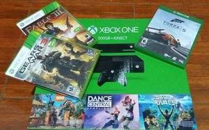 Xbox One + Kinnect + Mando Y Juegos 10 De 10