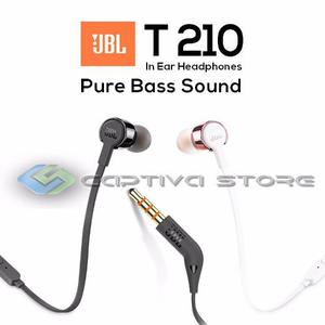 Audifono Handsfree Android Iphone Pure Bass Jbl T210
