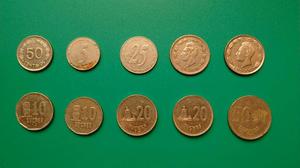 Lote de Monedas Del Ecuador