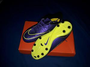 Zapatillas Nike Futbol Nuevo Violeta para niño