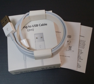 Cable de datos Lightning To Usb Cable Original para Iphone y