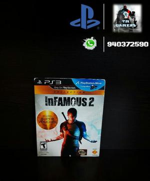 Infamous Collection3 Juegos Ps3 Play 3