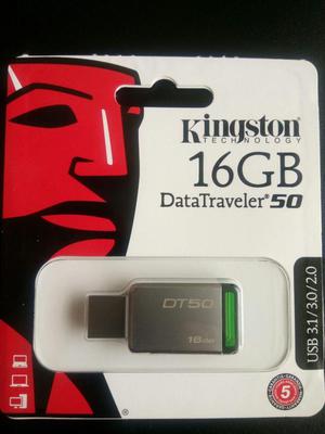 Memoria USB 16GB y 32GB