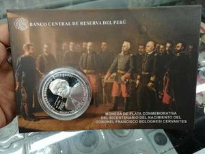 Moneda Conmemorativa Bolognesi Bcr