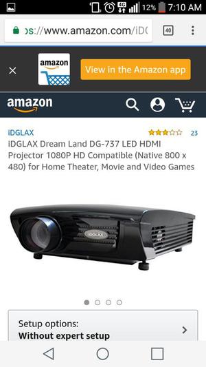 Proyector de  Lumenes