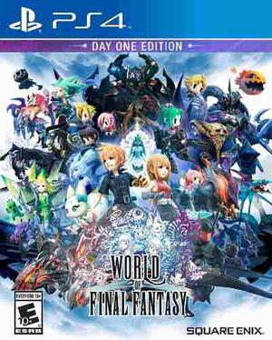 World Of Final Fantasy Day One Edition Ps4 Delivery Stock Ya