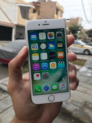 iPhone 6S Silver Impecable Libre de Todo