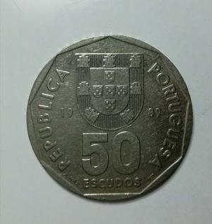 Moneda Extranjera/ Portugal 50 Escudos 