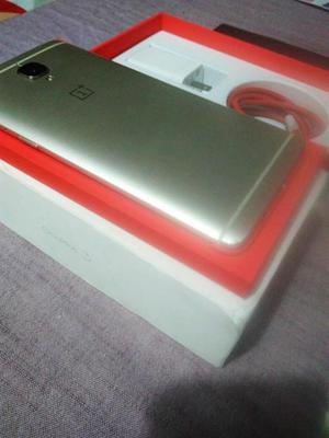 One Plus 3 Soft Gold 64 GB impecable