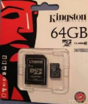 64gb Micro Sd Kingston Clase 10