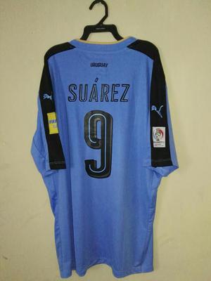 Camiseta Uruguay Large de Suarez
