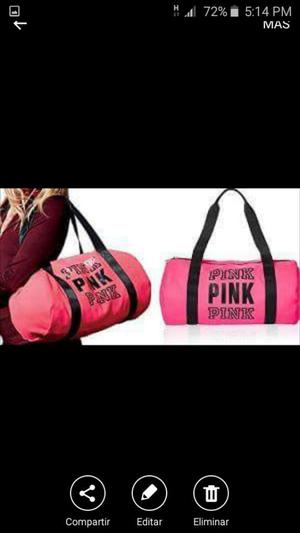 Maletin Deportivo Victorias Secret Pink