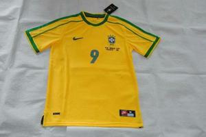 Camiseta Brasil Final Del Mundial Francia 98