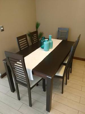 Juego De Comedor Material Mdf Color