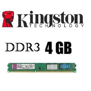 Memorias Ddr3 4gb mhz Kingston