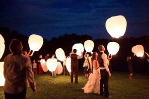 Bodas, Matrimonios - Lanterns In The Sky. Globos Luminosos