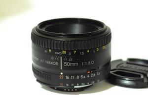 Lente Nikon Af 50mm/1.8
