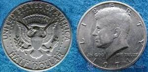 Monedas Antiguas Half Dollar  Usa