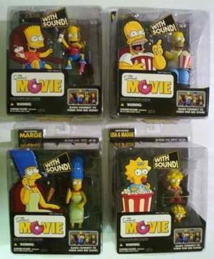 The Simpsons Movie 4 Figuras Mc Farlane Toys
