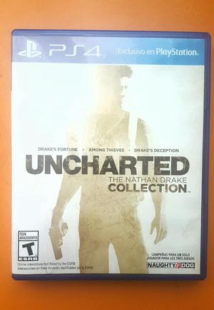 Uncharted Collection 3 en 1 Ps4