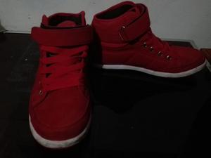 Zapatilla Roja Talla 37