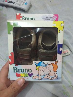 Zapatos de Bebe Cuero Bruno