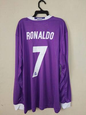 Camiseta Real Madrid Manga Larga Talla L Ronaldo