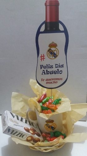 Canasta De Real Madrid Kit. Dia Del Padre