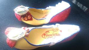 Disney Blanca Nieves Zapatos De Princesa Original Nuevo
