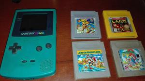 Gameboy Color + Juegos Originales