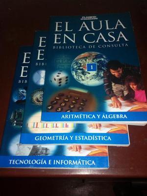LIBROS DE ARITMETICA Y ALGEBRA, GEOMETRIA Y TRIGONOMETRIA,