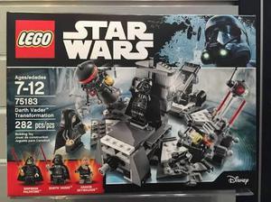 Lego Starwars Darth Vader Transformation