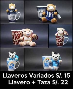 Llavero Mascota: Universitario, Alianza & Sporting Cristal