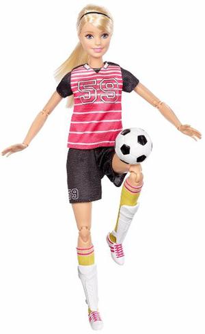 Barbie Muñeca Futbolista Con 22 Puntos De Articulación