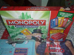 Monopolio Monopoly Banco Electronico Original Hasbro Nuevo
