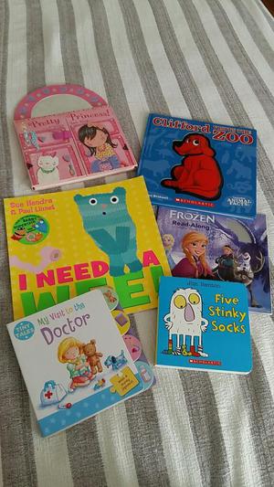 6 Libros para Niños en Inglés.